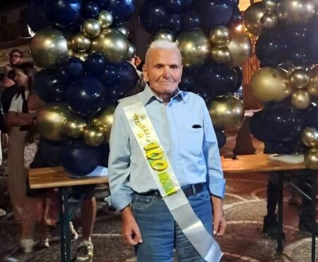 Vallepietra festeggia i cento anni di Giovanni Libernini