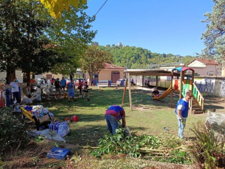 World cleanup day, a Ceccano il parchetto della stazione rinasce a nuova vita