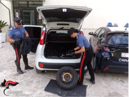 Roccasecca, fermano un’auto sospetta: due uomini nei guai, un test antidroga scoperchia tutto