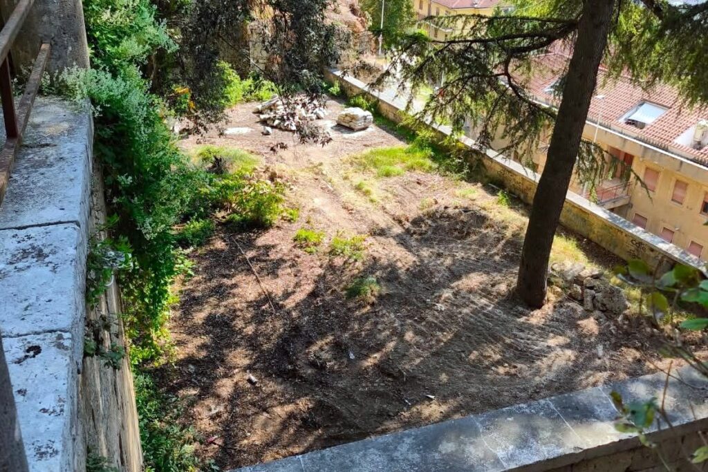 Parco della Rimembranza, via il cemento: LiberAnagni rivendica la vittoria