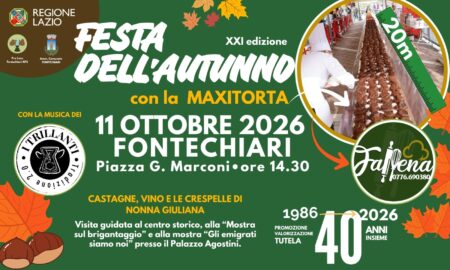 Fontechiari, la Festa dell’Autunno compie 21 anni