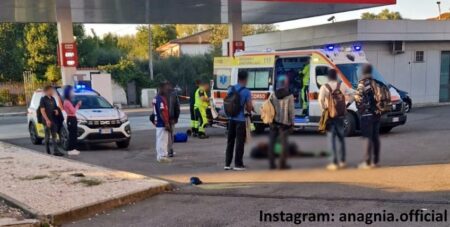 Frosinone, due pedoni investiti in via Mascagni: uno è gravissimo, trasportato in eliambulanza a Roma