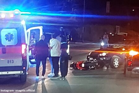 Frosinone, incidente tra via Armando Fabi e via Michelangelo: sul posto Forze dell’Ordine e Ares 118
