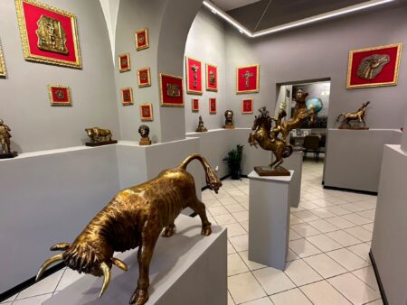 Ad Anagni inaugurato il nuovo Studio d’Arte Ambrosetti, intitolato al grande maestro Egidio